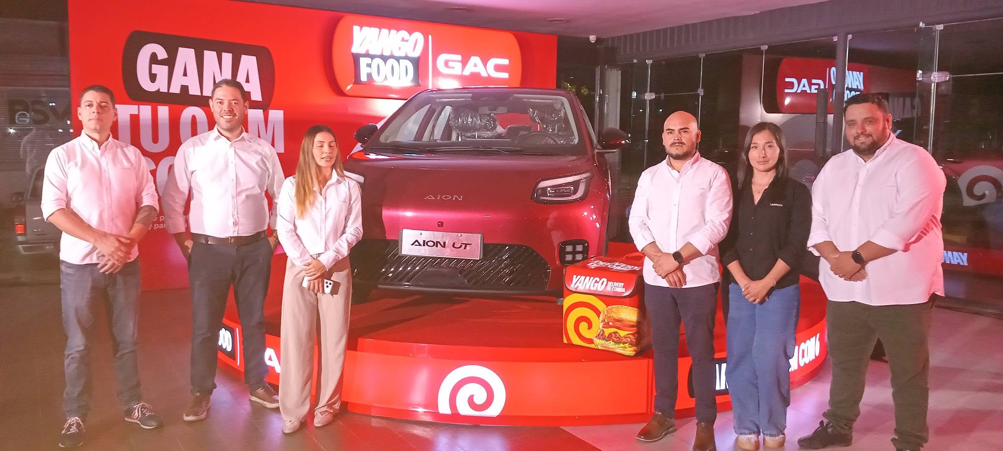 Yango Food y GAC anuncian el sorteo de un auto para premiar a sus usuarios